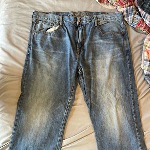 American Eagle Men’s 42x32 loose jeans no flex